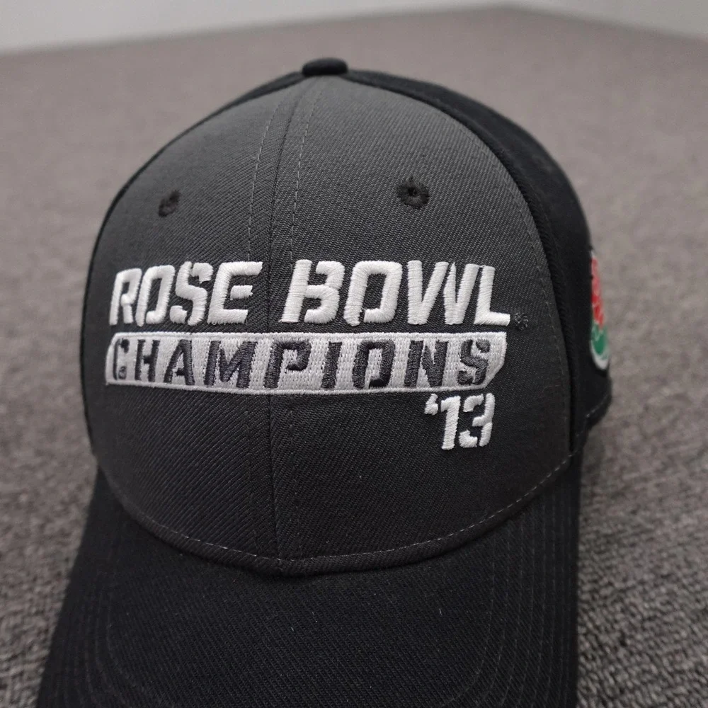 Stanford Cardinal Hat Mens One Size Black NCAA Football Nike Rose Bowl